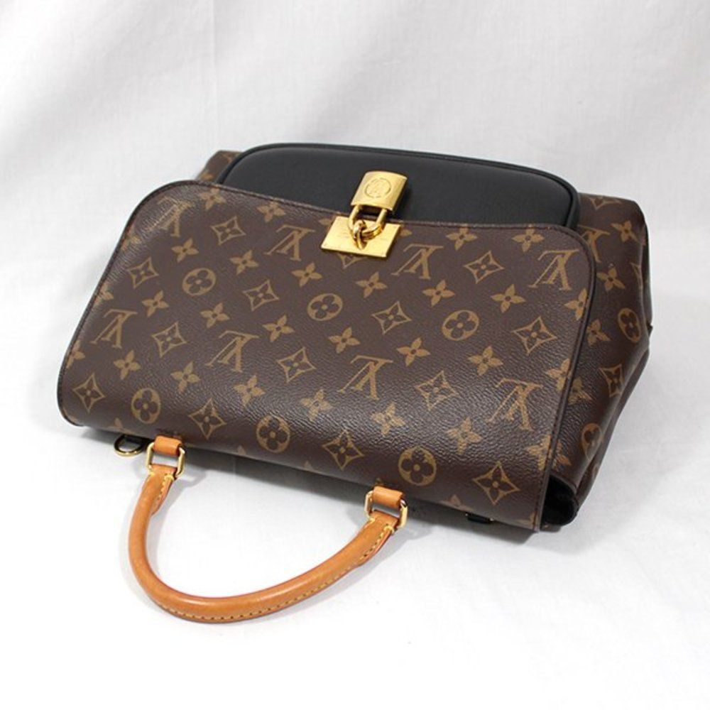 Louis Vuitton Monogram Marignan 2 Way Hand Shoulder Bag Brown - Picture 3 of 16